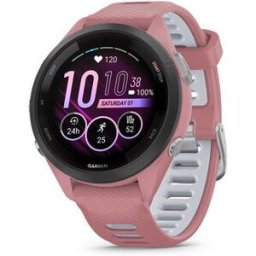 Garmin Reloj smartwatch Forerunner 265S . Rosa / Blanco