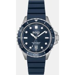 Boss Reloj de hombre Troper Sport 1514292 de silicona azul. Azul