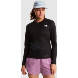 The North Face Camiseta de manga larga para mujer Shadow . (XS) Negro