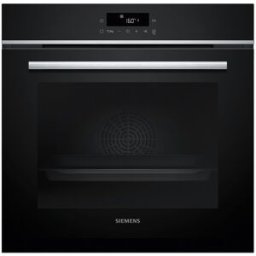 Siemens Horno multifunción iQ300, pirolítico, función airFry - HB572AES4. Acero Inox