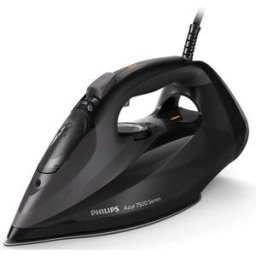 Philips Plancha de vapor DST7511-80 con sistema Quick Calc Release. Negro