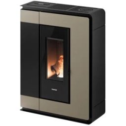 FREEPOINT Estufa Pellets Canalizable Arco 8,5 kW. Bronce Mate