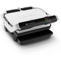 Tefal Parrilla eléctrica Optigrill Elite GC750D con 12 programas automáticos. Plata