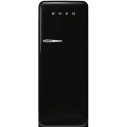 SMEG Frigorífico 1 puerta , Compresor Inverter, 270 litros, Negro, apertura a la derecha - FAB28RBL6. Negro