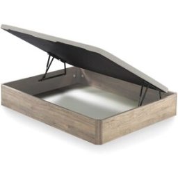 Ecus Canapé abatible de madera con apertura lateral Sora . (Cama 90 x 190 cm) Cambrian