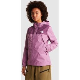 The North Face Chaqueta impermeable para mujer Antora . (M) Rosa pastel