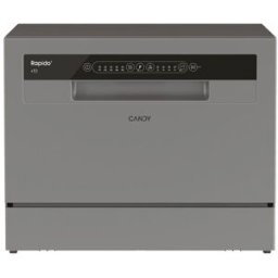 Candy Lavavajillas compacto 6 servicios, 45 cm -CP 6E51LS. Inox