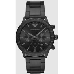 Giorgio Armani Reloj de hombre ar11242 de acero cierre de mariposa. Negro