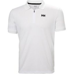 Helly Hansen Polo de hombre HP 1-2 Zip . (XL) Blanco