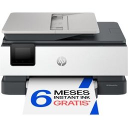 HP Impresora multifunción OfficeJet Pro 8134e, Fax, Wi-Fi, compatible con Instant Ink. Blanco
