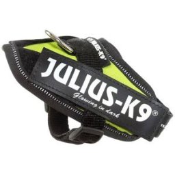 Julius Arnés para perros K9 IDC Powerharness. (Baby 1) Verde neón