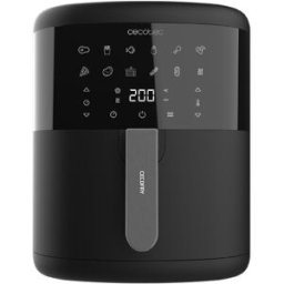 Cecotec Freidora de aire sin aceite Cecofry Bombastik 6000 6L. Negro