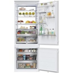 HAIER Frigorífico combi integrable , Motor Inverter, función de enfriado e Iluminación Envolvente - HBW7719C. Blanco