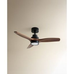 El Corte Inglés Ventilador de techo S con luz LED y motor DC Son Bou. Marrón