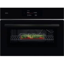 AEG Horno multifunción con microondas y 19 funciones - TK8NK721B. Negro