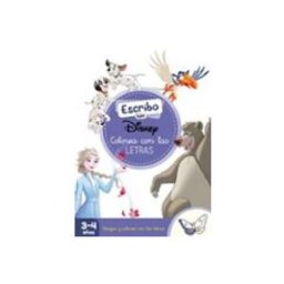 Penguin Random House Grupo Editorial Escribo con Disney. Colorea con las letras (Disney. Primeros aprendizajes)