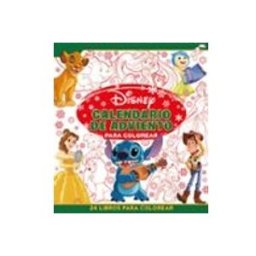 Logista Libros S.l. Disney. Calendario de Adviento para colorear