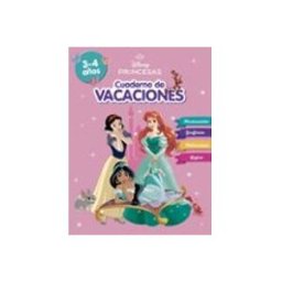 Penguin Random House Grupo Editorial princesas disney. cuaderno de vacaciones (3-4 años)