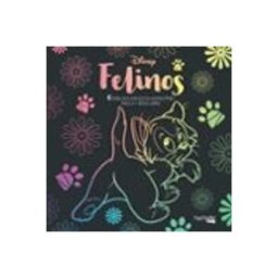 Comercial Grupo Anaya S.a. Arteterapia. Felinos Disney. 6 dibujos mágicos