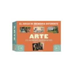 Librero International Book Publishers Sl juego de memoria diferente-arte:25 parejas diferentes