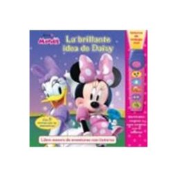Logista Libros S.l. Disney Jr. Minnie - La brillante idea de Daisy. Libro sonoro de aventuras con linterna. ¡Ilumina las escenas y crea sombras con tu linterna! - PI Kids