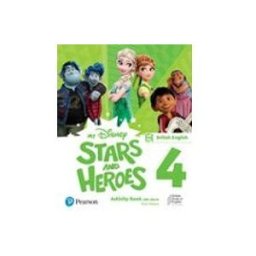 Comercial Grupo Anaya S.a. My Disney Stars and Heroes British Edition Level 4 Activity Book with eB