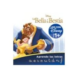 Penguin Random House Grupo Editorial la bella y la bestia. aprende las letras (leo con disney - nivel 1+)