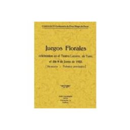 Libreria Maxtor S.l memoria y trabajos premiados en los juegos florales de toro (facs imil