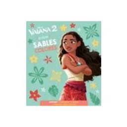 Hachette vaiana 2 - pochette sables colorés - disney