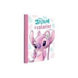 Hachette stitch - stitch á colorier - vol. 2 - disney