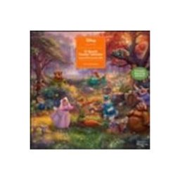 Disney Dreams By Thomas Kinkade Studios 17-month 2025-2026 Family Wall