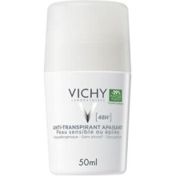 Vichy Laboratoires desodorante bola reguladora piel sensible 48h apto para piel sensible o recién depilada 50 ml