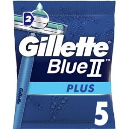 Gillette Blue II Plus cuchilla afeitar desechables 5 u