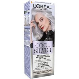 L'Oréal París Cool Silver tratamiento matizador gris platino #Blanco Perla