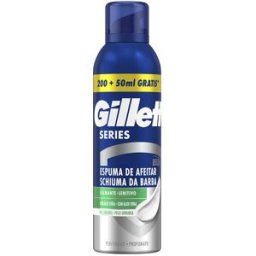 Gillette Series espuma de afeitar piel sensible 250 ml