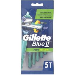 Gillette Blue II Plus Slalom cuchilla afeitar desechable 5 u