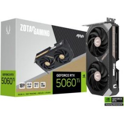 ZOTAC Tarjeta Gráfica GeForce® RTX 5060 Ti Amp 16GB GDDR7 DLSS4
