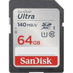 SanDisk Tarjeta de Memoria Ultra SHDC/SDXC UHS-I C10 U1 64GB