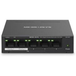 Mercusys Switch SOHO MS105GP 5 Portas Gigabit UnManaged PoE+