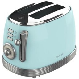 Cecotec Tostadora Vertical Toast and Taste 800 Vintage Light Blue
