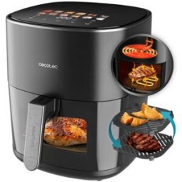 Cecotec Freidora de Aire Cecofry & Grill DuoHeat 65