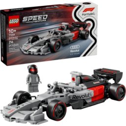 Lego Speed Champions: Coche de Carreras Audi Revolut F1 Team R26, 216 Piezas (77259)