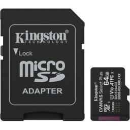 Kingston Tarjeta de Memoria Canvas Select Plus Gen3 MicroSDHC UHS-I A1 64GB