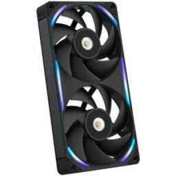 NZXT Ventilador F240X Perfomance RGB Single-Frame Negras - Duplo Ventílador 120mm (240mm)