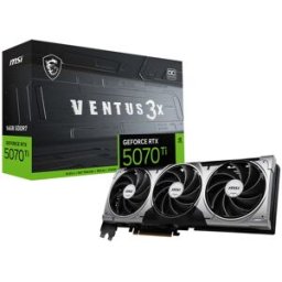 MSI Tarjeta Gráfica GeForce® RTX 5070 Ti VENTUS 3X OC 16GB GDDR7 DLSS4