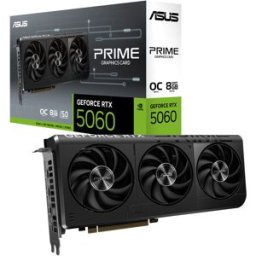 Asus Tarjeta Gráfica GeForce® RTX 5060 Prime OC 8GB GDDR7 DLSS4
