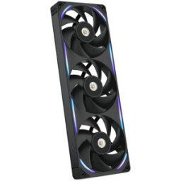 NZXT Ventilador F360x Perfomance RGB 120mm - Single-Frame Negras - Triplo Ventilador 120mm (360mm)