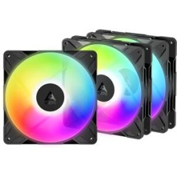 Arctic Ventilador P14 PRO Reverse PWM A-RGB 140mm (Pack 3) - Negro