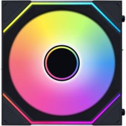 Lian-Li Ventilador UNI FAN SL120 Infinity Wireless RGB Reverse Blade PWM Negro 120mm