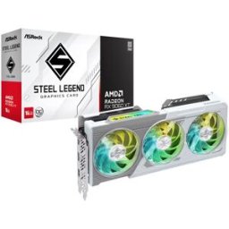 ASRock Tarjeta Gráfica Radeon RX 9060 XT Steel Legend OC 16GB GDDR6